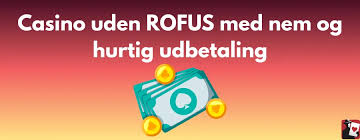 Casino Uden ROFUS Oplev Free Spins og Fantastiske Spil Casino Uden ROFUS Oplev Free Spins og Fantastiske Spil